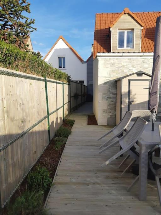 La Ch'Tite Cahute Villa Ambleteuse Exterior foto
